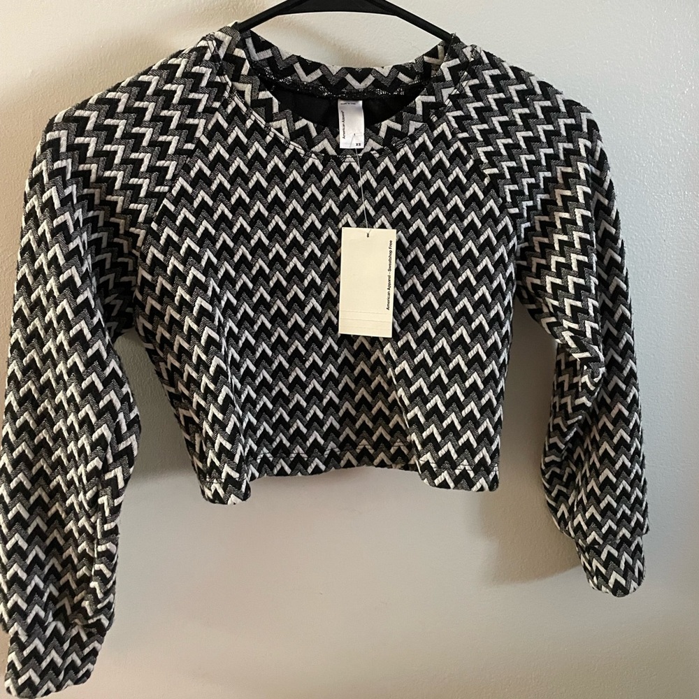American apparel crop top